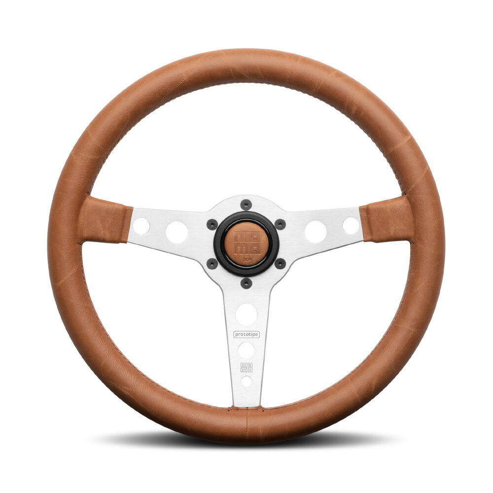楽天市場】MOMO ステアリング PROTOTIPO HERITAGE CIGAR LEATHER