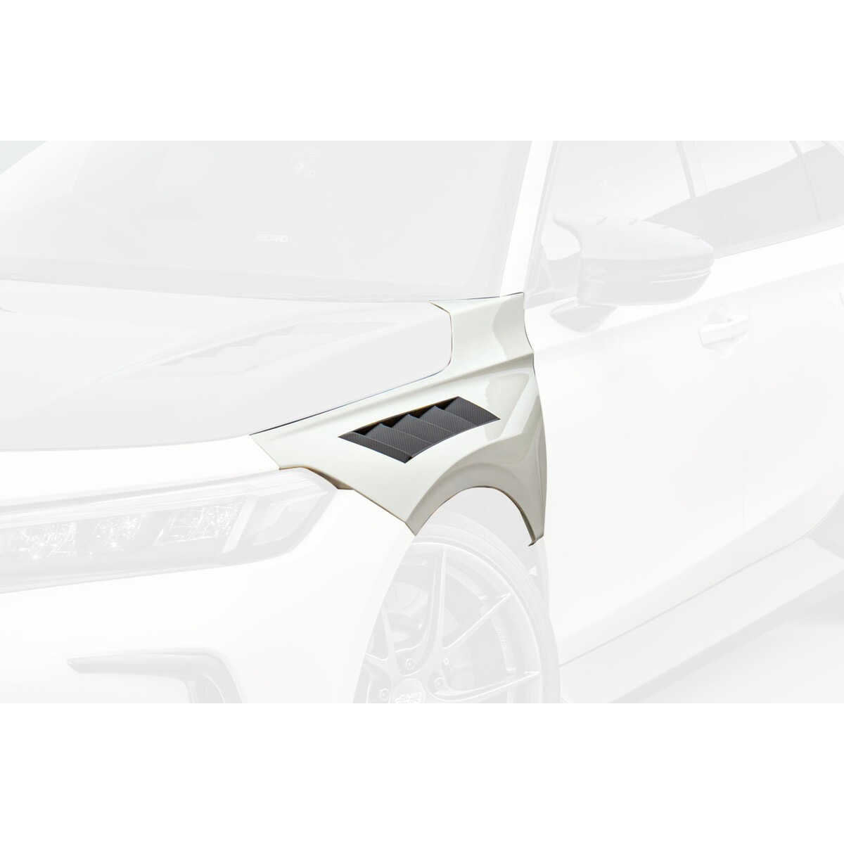 無限 カーボンフロントエアロフェンダー シビックタイプR / CIVIC TYPE R FL5-100 2022年9月～ グループB サンディング仕上げ 60200XNRCK0S0