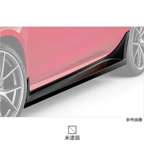 無限 サイドガーニッシュ シビックタイプR / CIVIC TYPE R FL5 2022年9月～ K20C 6MT・FF 未塗装 75300XNRCK0S0ZZ