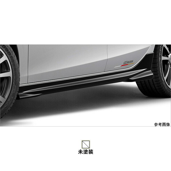 無限 サイドガーニッシュ シビック CIVIC FL1 / FL4 2021年9月～ 未塗装 75300XNRK0S0ZZ