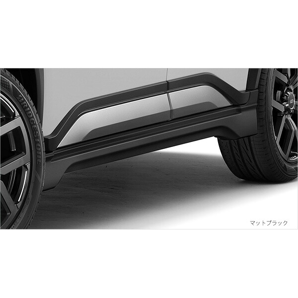 無限 サイドガーニッシュ WR-V DG5-100 2024年3月～ L15D X / Z / Z+ マットブラック 75300XNWK0S0ZB｜TunedJDM-tokyo
