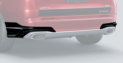 無限 リアアンダースポイラー ZR-V 2022年10月～ Z / X / E:HEV Z / E:HEV X クリスタルブラック・パール 84111XNTK0S0CB｜TunedJDM-tokyo