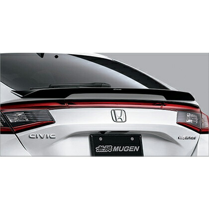 無限 テールゲートスポイラー シビック CIVIC 6BA-FL1-100 / 6AA-FL4-100 2021年8月～ LX / EX / e:HEV 未塗装 84112XNRK0S0ZZ