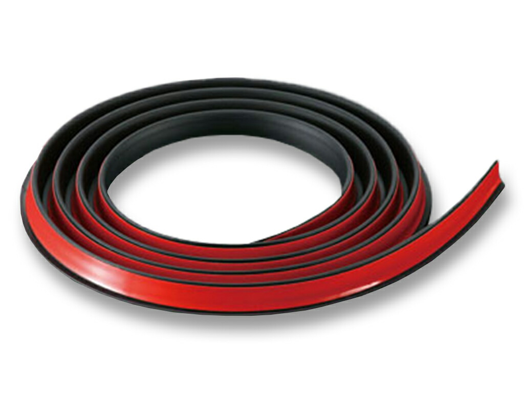 ガラスを割れ!(TYPE-A) JURANフェンダーアーチモール 2.5m 1本入り ブラック ウレタンゴム