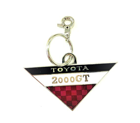 TGR グッズ TGR 2000GTヘリテージキーホルダー 七宝焼き TOYOTA GAZOO Racing TGRC-a118-01