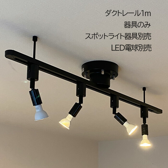 楽天市場】シーリングライト スポットライト ライティングレール
