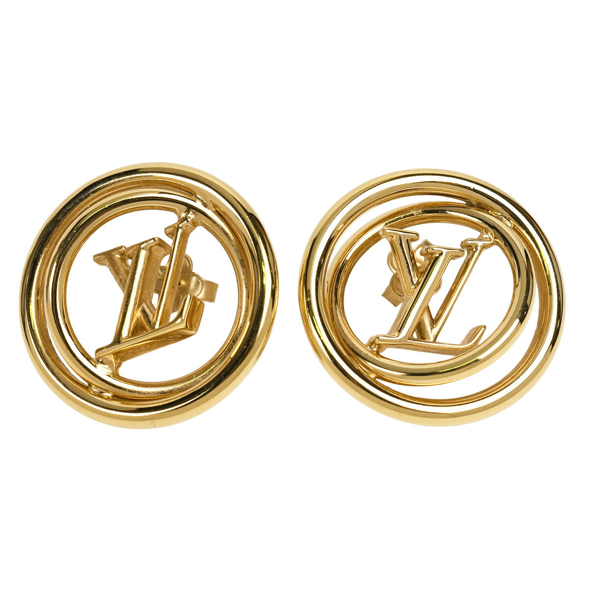楽天市場】ルイヴィトン M00657 ブックルLV サンライズ ピアス 金属製