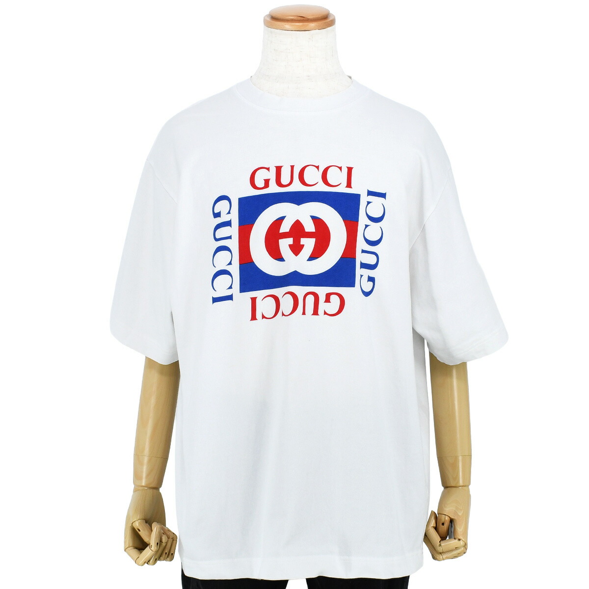 [美品]GUCCIグッチ　レディース TシャツM Amazon | (グッチ) GUCCI レディース トップス Tシャツ Logo Tee