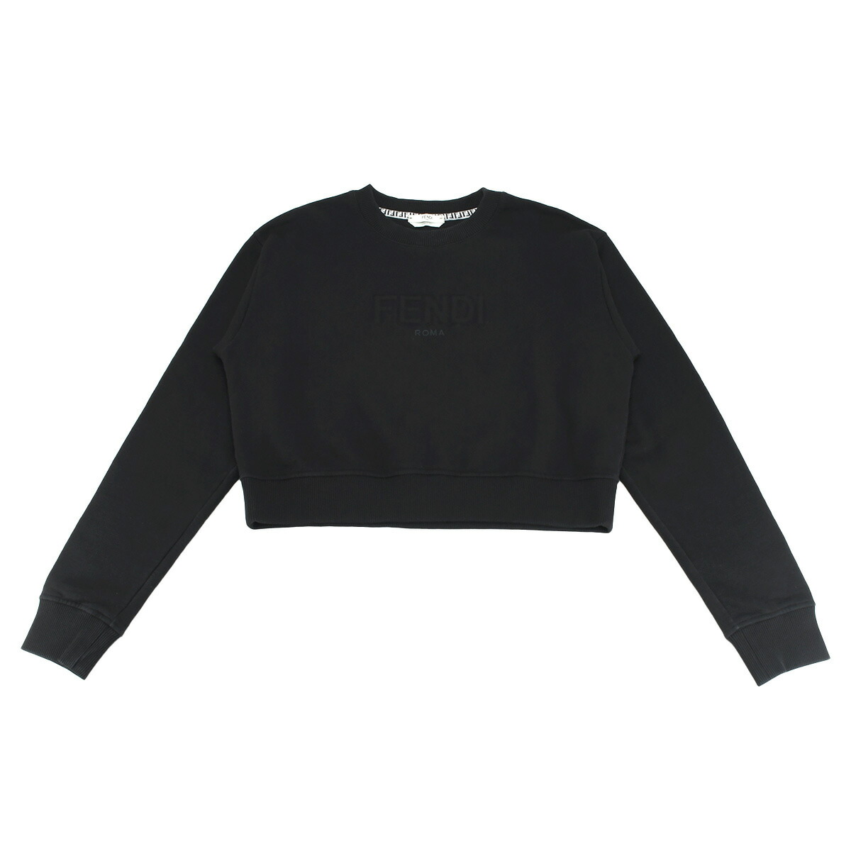 フェンディ ショート丈ロゴトレーナー パーカー フェンディ ショート丈ロゴトレーナー パーカー パーカー FENDI