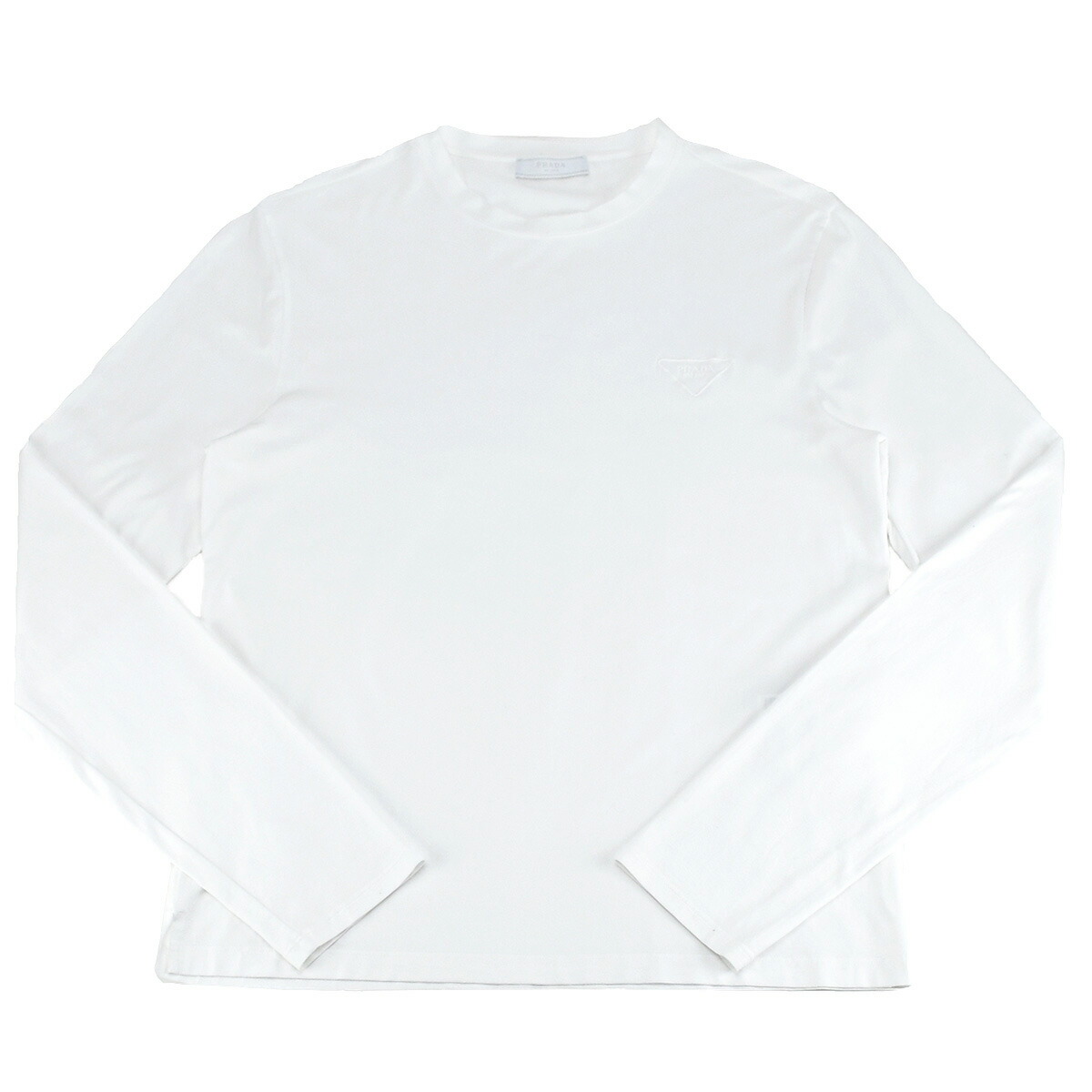 新品 プラダ ロングスリーブ ストレッチ Tシャツ ブラック S 240118-007_2.jpg