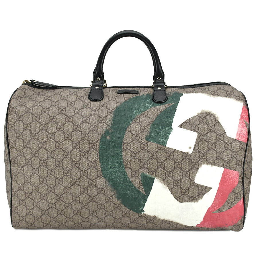 50%OFF! GUCCIグッチGGスプリーム ボストンバッグ 2way ショルダー