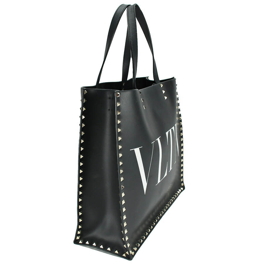 VALENTINO NEON VLTN キャンバス ラージ トートBAG-