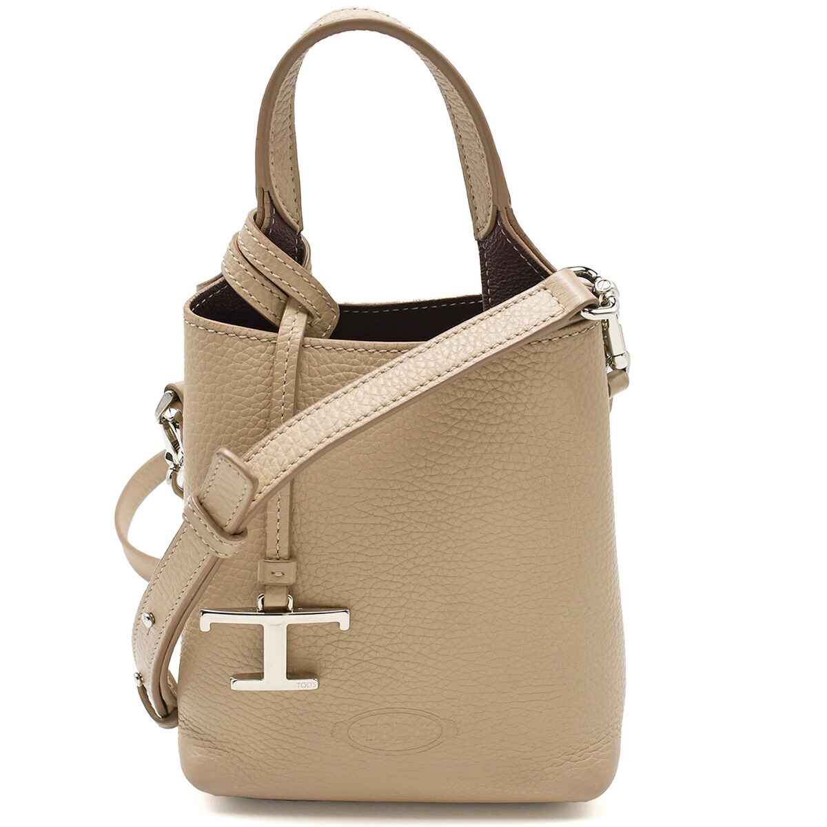 楽天市場】【TOD'S】トッズ ウェーブバッグ 2WAYハンドバッグ ベージュ