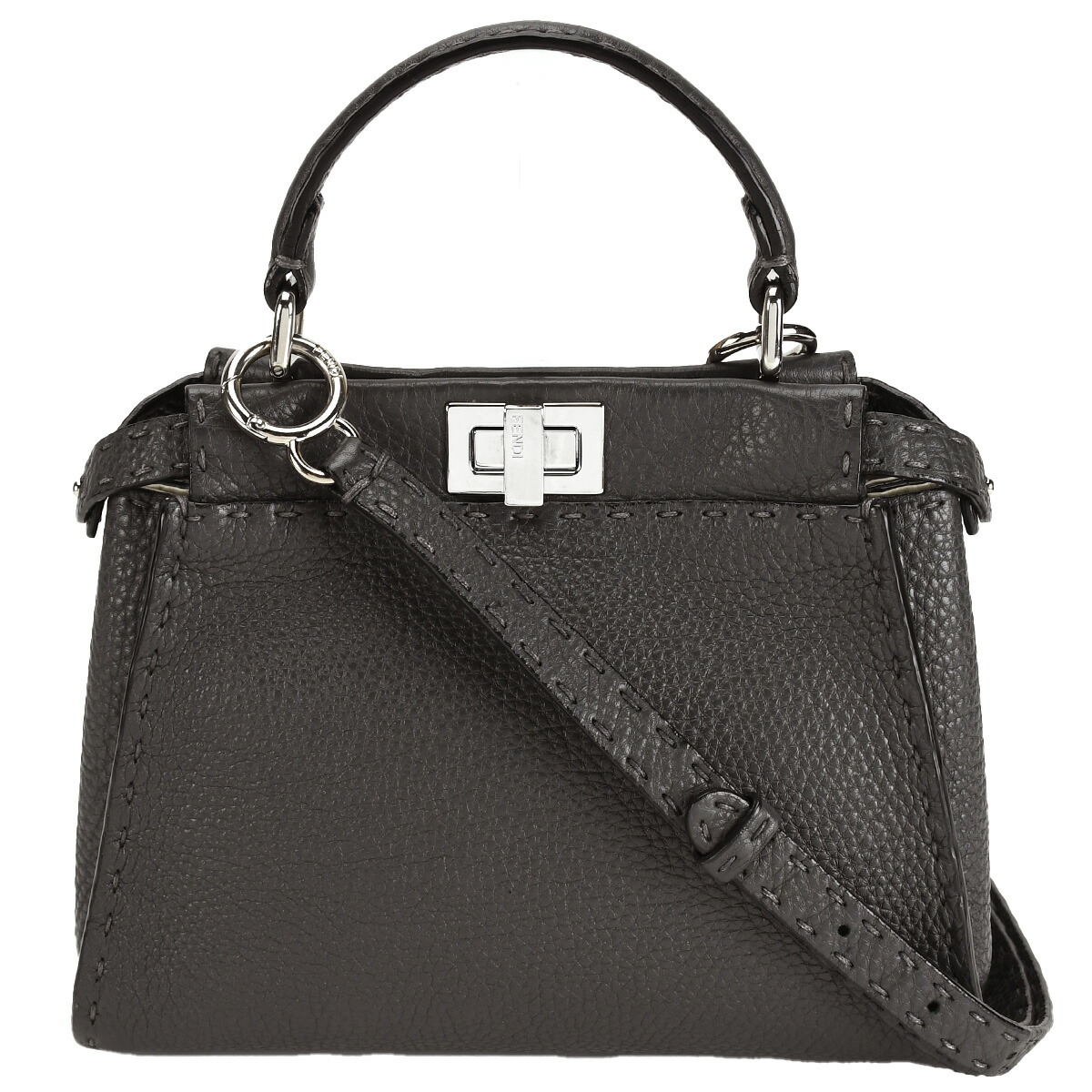 FENDI 2WAYバッグ セレリア レザー ピーカブー エッセンシャリー 茶 楽天市場】【中古】フェンディ ピーカブー アイコニック