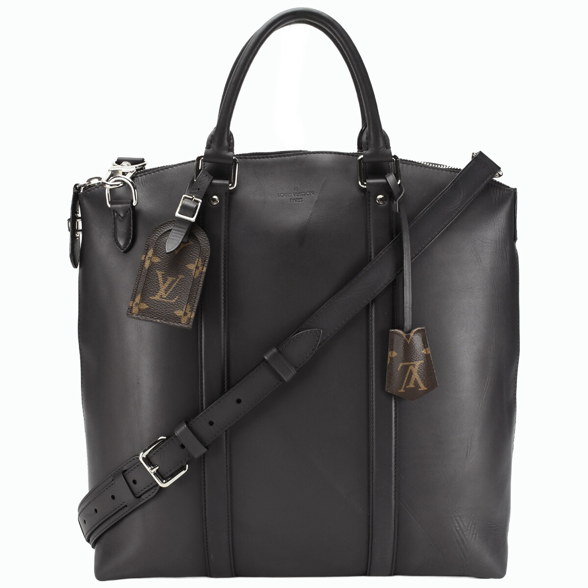 Louis Vuitton ビジネスバッグ ブラック　ロックイットM50460 安心国内】Louis Vuitton ロックイット ビジネスバッグ (Louis