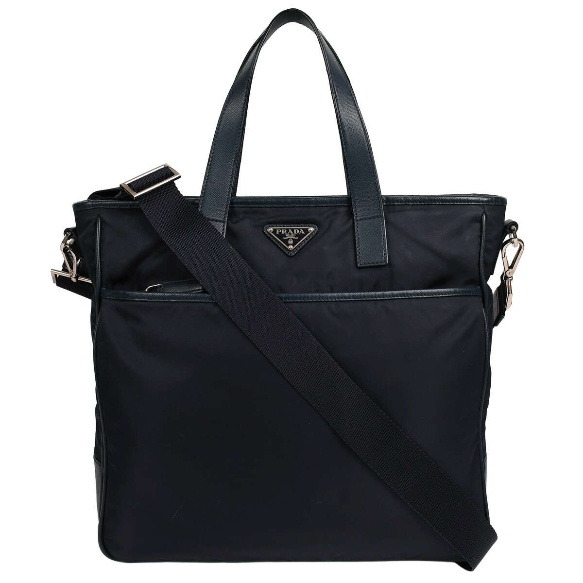 楽天市場】プラダ PRADA ヴィッテロダイノ トライングルロゴ トート