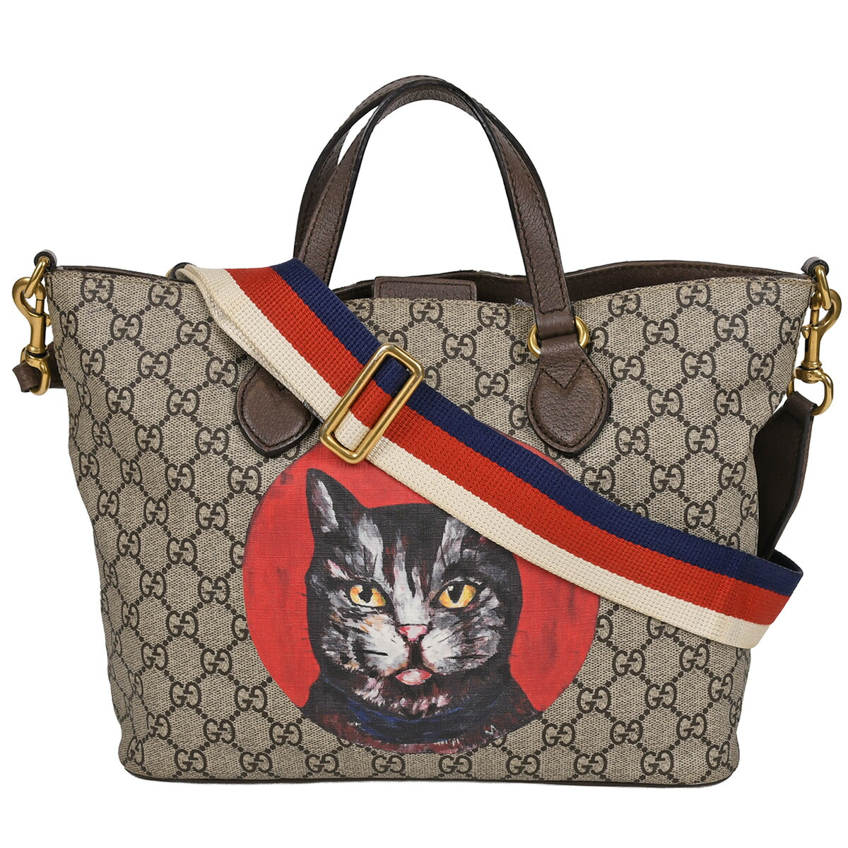 楽天市場】グッチ 【GUCCI】 エルフ キャットヘッド パッチワークミニ