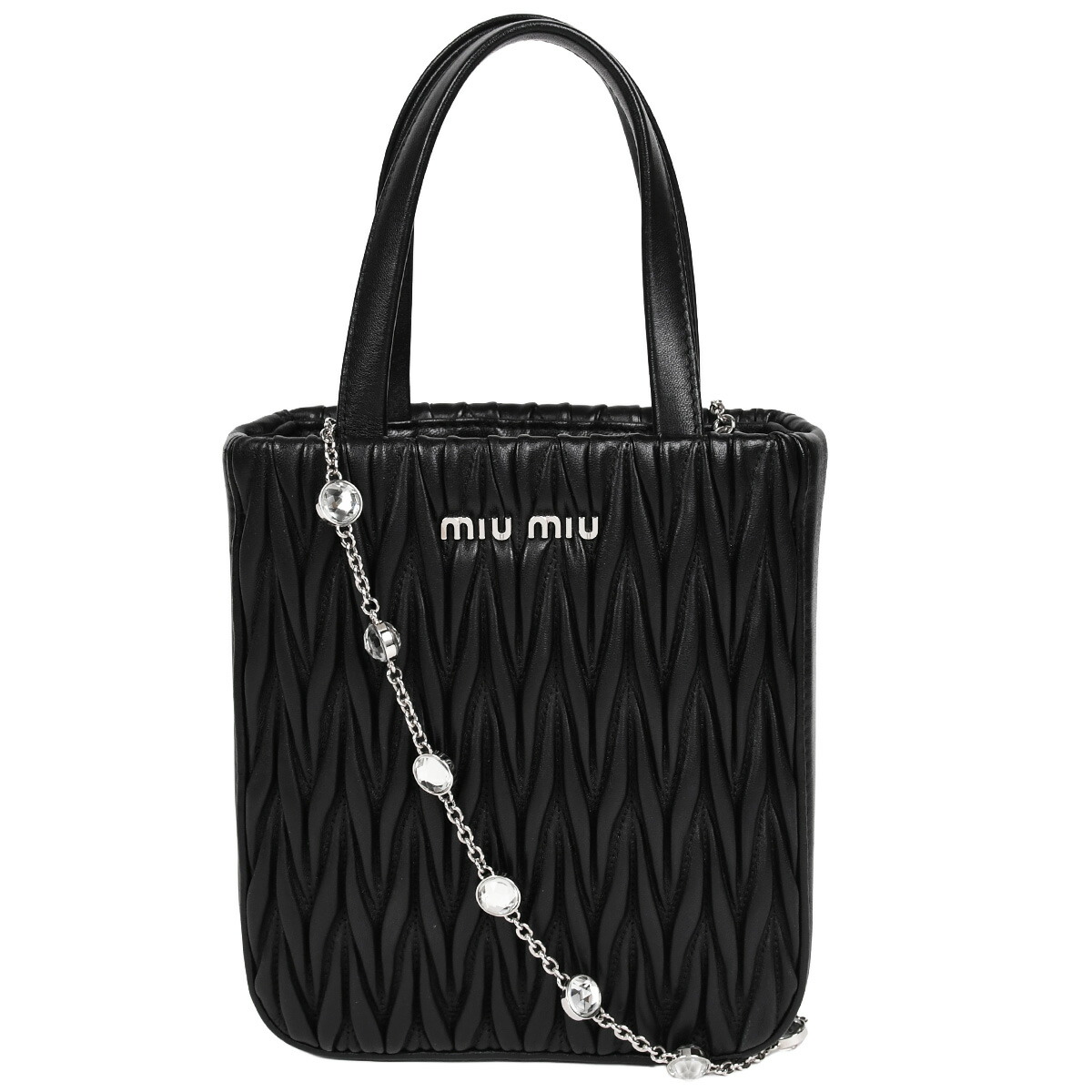 楽天市場】ミュウミュウ 【MIUMIU】 マテラッセ トップハンドルバッグ