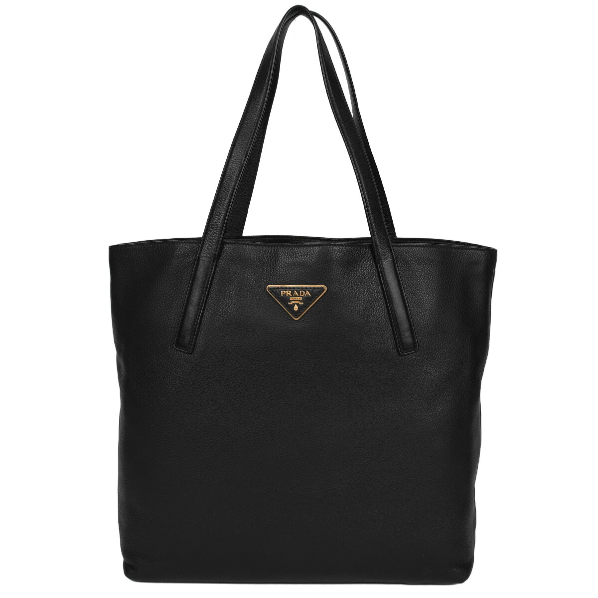 プラダ PRADA トートバッグ BR2466 - レザー 黒 タッセル バッグ 