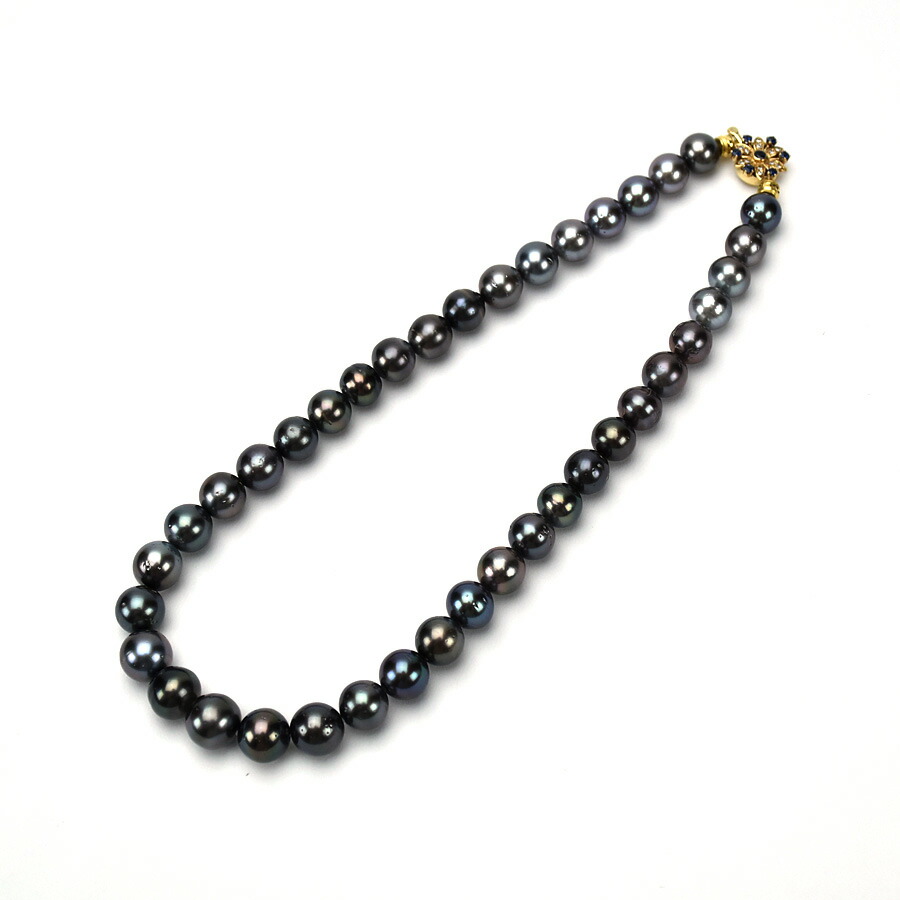 専用☆K14WG☆南洋黒蝶本真珠ネックレス ９-１２.０ミリ 鑑別書付き Black Pearl K14WG黒蝶真珠ネックレス(No.128564) – JEX宝石