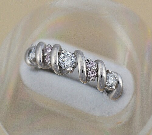 【クーポンでお得×さらにポイントUP】 Pt900 ファッションリング ダイヤモンド 0.40ct ダイヤモンド 0.11ct サイズ10号 【中古】 デザインリング プラチナリング レディースリング 研磨仕上げ済