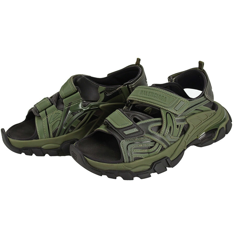 バレンシアガBALENCIAGAトラックファートリムサンダル23cm35FR 7777100000074802-6.jpg
