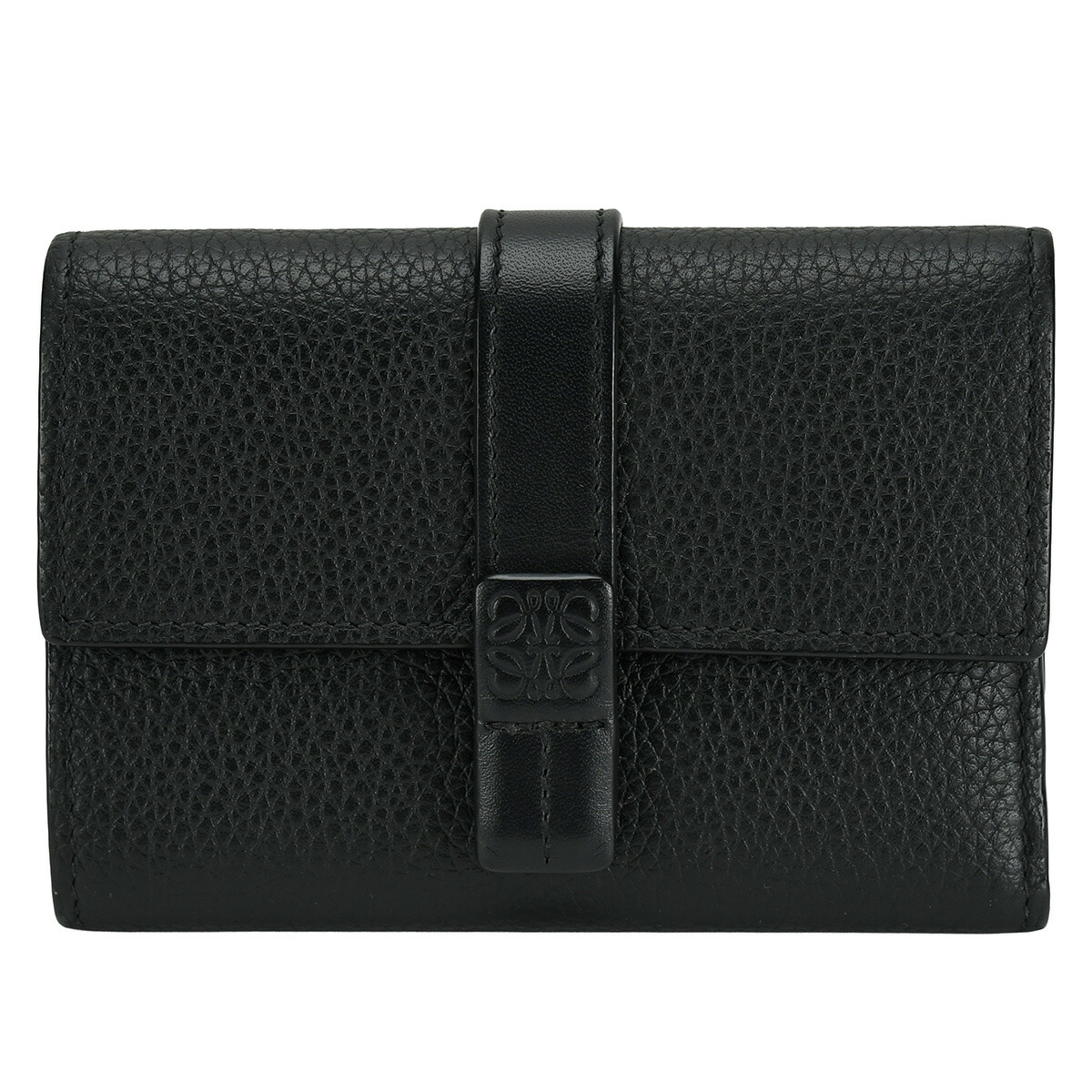 ロエベ　バーティカル ウォレット スモール　折財布　黒 楽天市場】ロエベ LOEWE PUZZLE STITCHES SMALL VERTICAL パズル