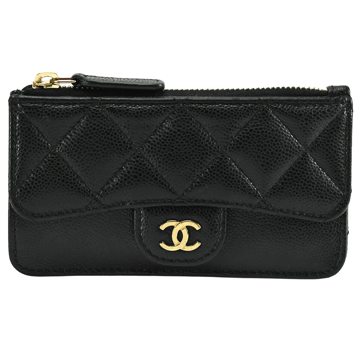 楽天市場】シャネル CHANEL カードケース ブラック レディース ap0214