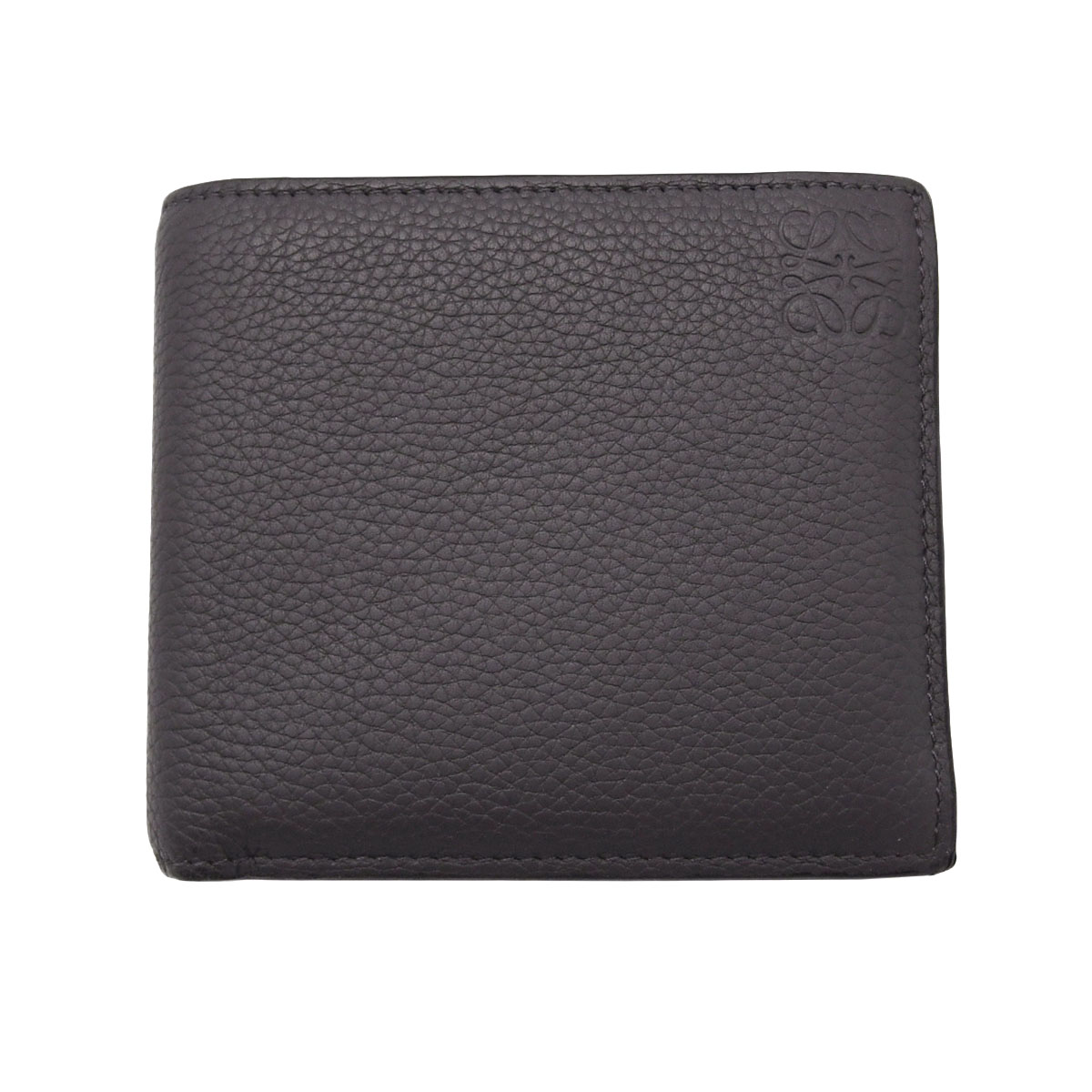 【クーポンでお得×さらにポイントUP】 ロエベ LOEWE バイフォールド コインウォレット 二つ折り財布 アナグラム コンパクト 小銭入れ メンズ レザー グレー C660501X03【中古】 25,234円