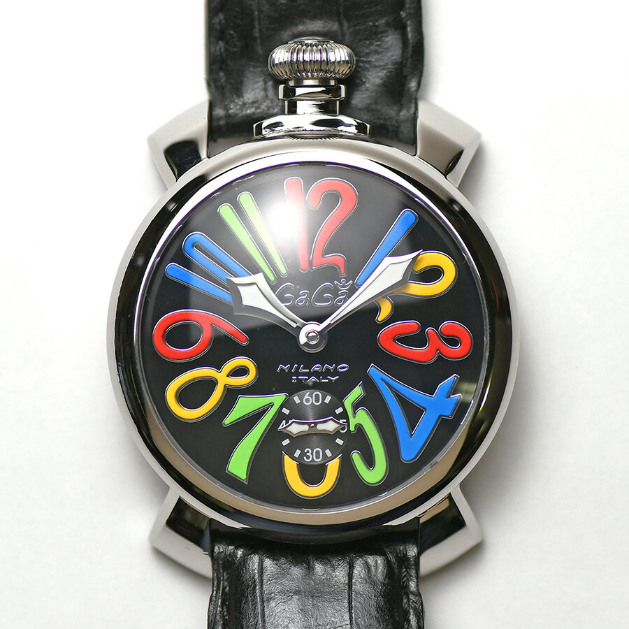 評価 倍 クーポン券で割引 清新入荷 ガガミラノ Gaga Milano マヌアーレ48mm 為ん術ローラー マルチ呈色 メンズ 丁年役割り 男子用 リストウオッチ 検査完成済み 中古 Earthkitchen Ph