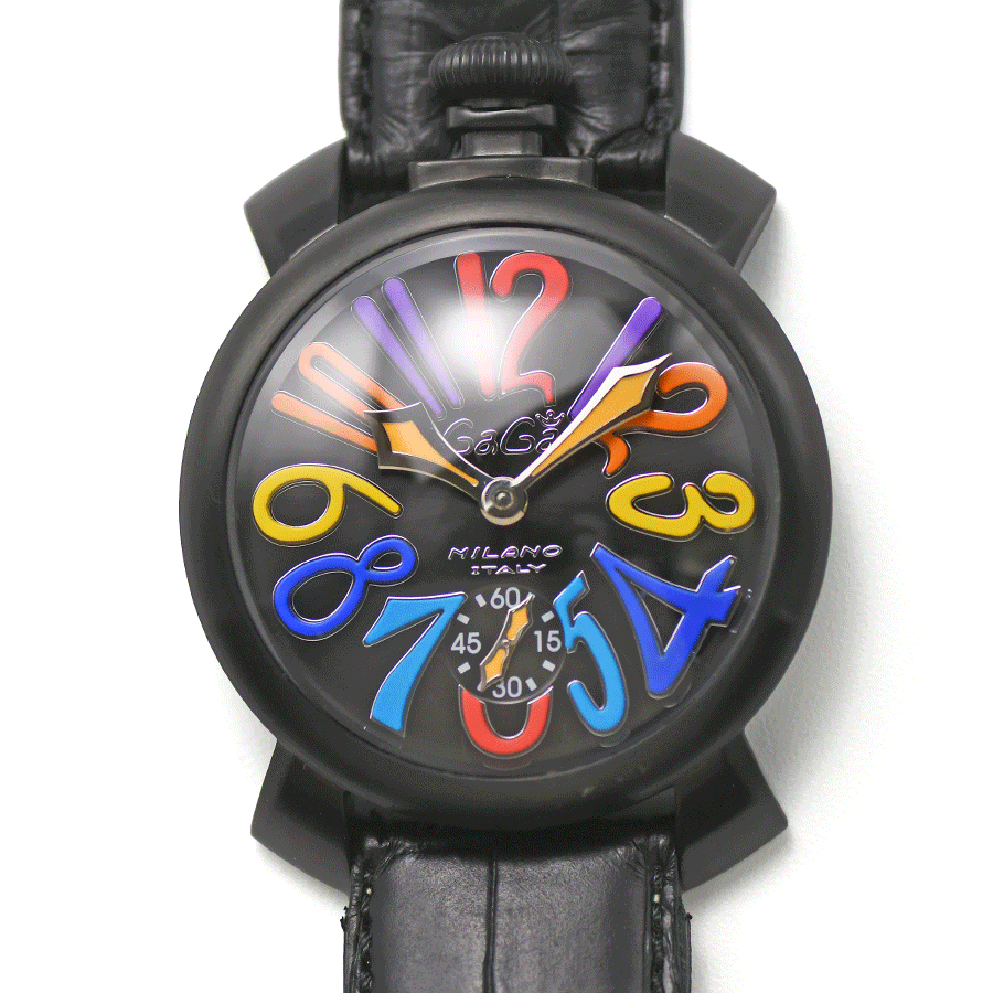 楽天市場】ガガミラノ GaGa MILANO マヌアーレ48MM 手巻き 5012.2