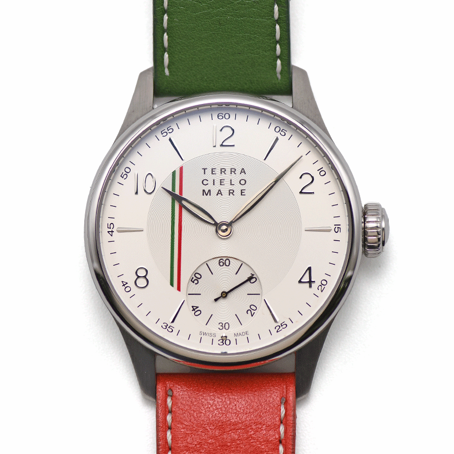 【楽天市場】テッラチェロマーレ TERRA CIELO MARE トリコローレ 44MM 日本限定150本 TC7150AC2PA 手巻き