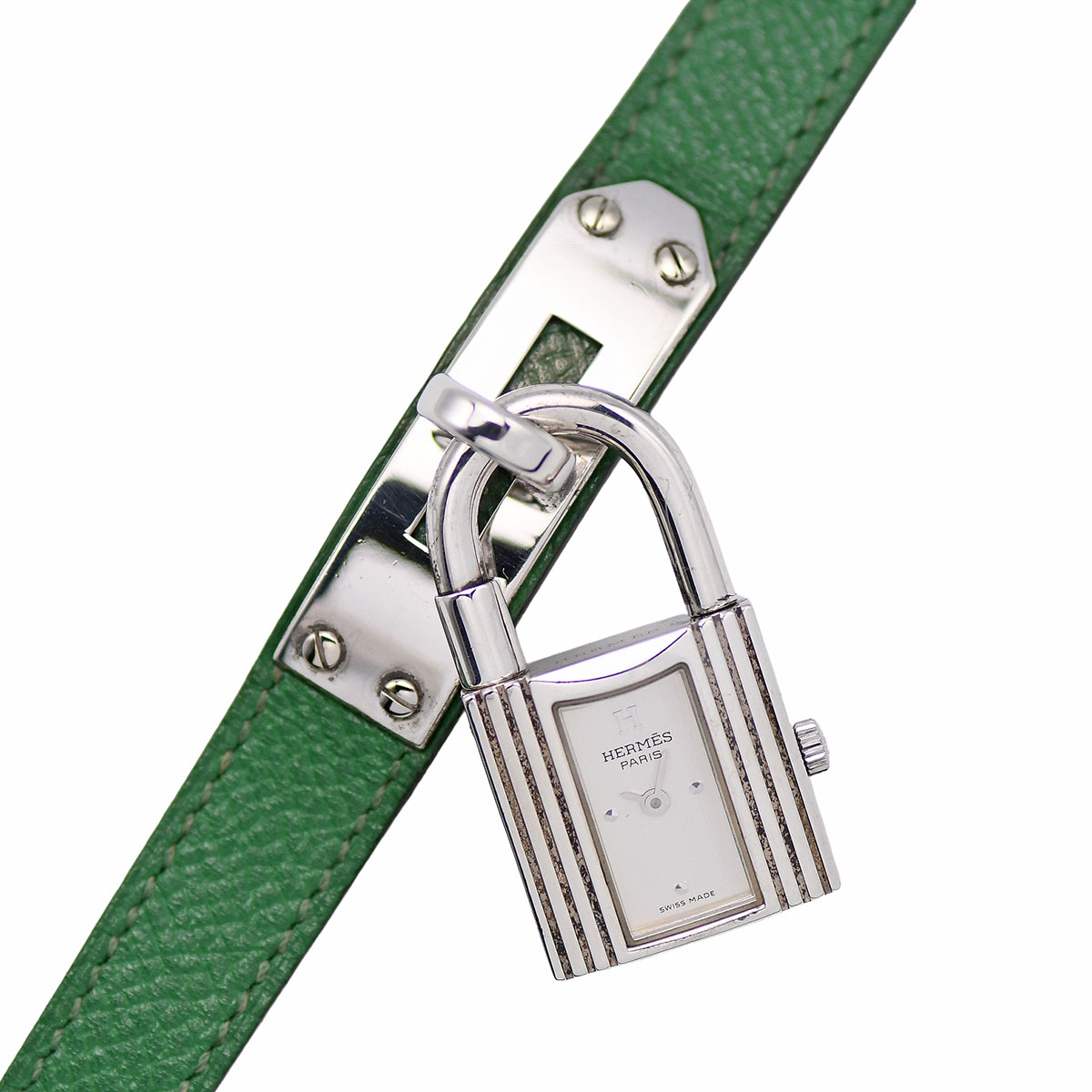 楽天市場】【ウォッチ】HERMES エルメス ケリーウォッチ シルバー文字