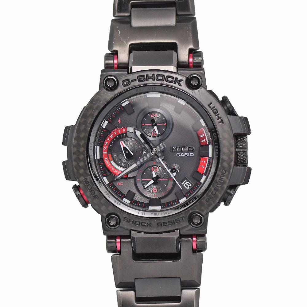【クーポンでお得×さらにポイントUP】 CASIO カシオ G-SHOCK ジーショック MT-G MTG-B1000シリーズ メンズ ソーラー電波 モバイルリンク機能 ブラック MTG-B1000XBD-1AJF 【中古】|ブランドリユース SUNREV サンレブ