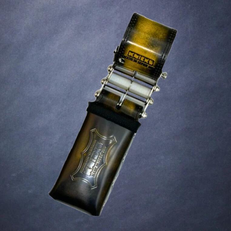 【未使用】 Knicks ニックス アドバンガラス革 ショルダーパット ニックス(KNICKS) アドバンガラス革 後付けショルダーパット