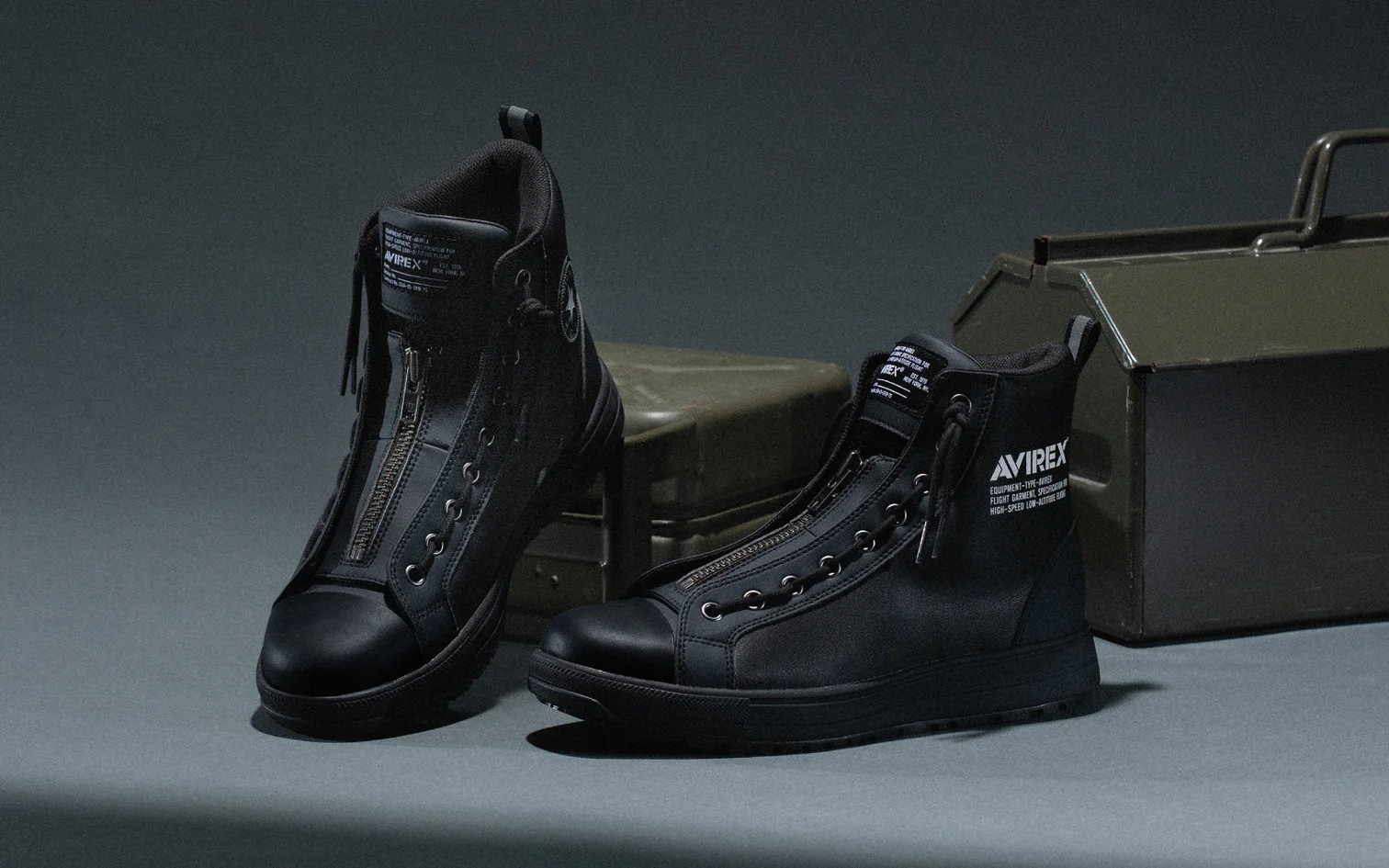 【CONVERSE×AVIREX】 コンバース ALL STAR PS 2 CENTERZIP HI安全靴 男女兼用 ユニセックス NEW コラボ商品|TomiDenlaboWORKSHOP