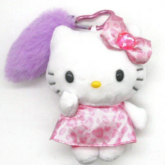 楽天市場】ハローキティ シッポツキマスコットキーホルダー ゼブラ