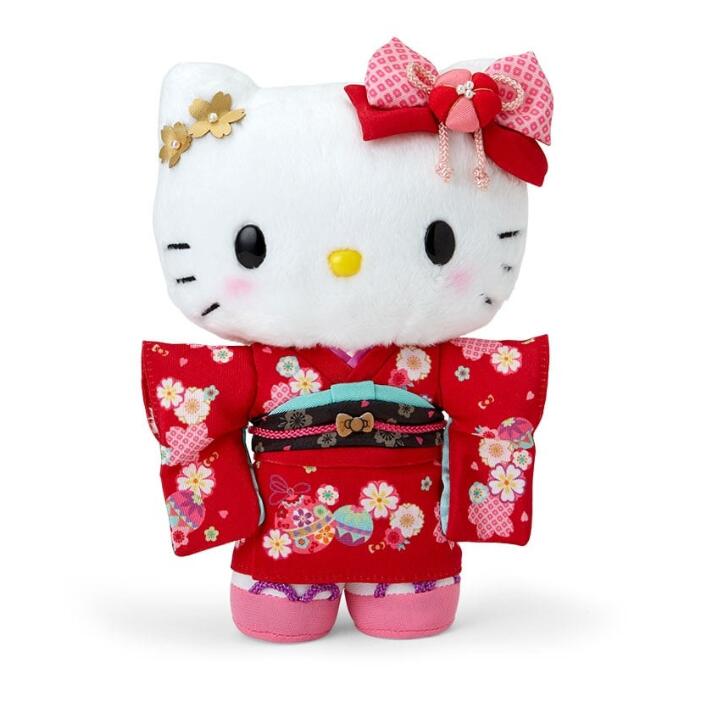 希少レア　ハローキティ　ユカタ　ぬいぐるみ　vivitex 2001 着物 希少レア ハローキティ ユカタ ぬいぐるみ vivitex 2001 着物