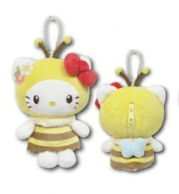 楽天市場】sanrio ハローキティ マスコット ミツバチ ボールチェーン