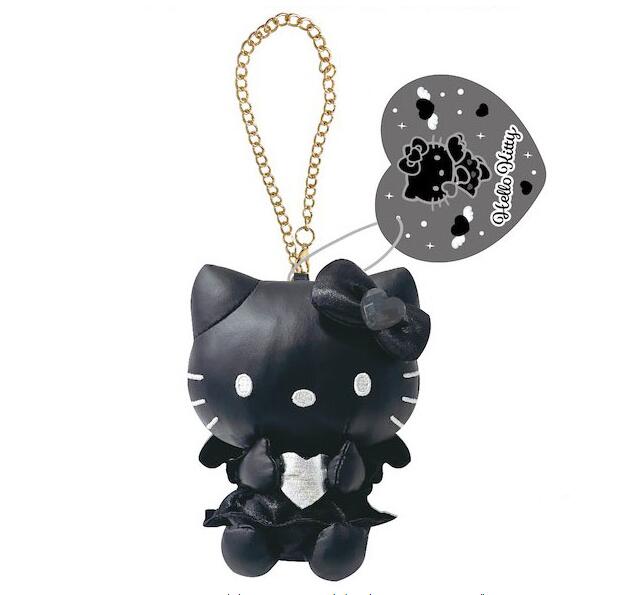 楽天市場】ハローキティ エンジェルマスコット キーホルダー ブラック