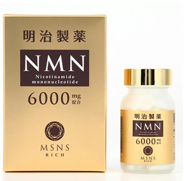 明治製薬 NMN 6000 Rich 30日分 60粒　「日本製」ニコチンアミドモノヌクレオチド含有加工食品 疲労回復 健康食品 健康補助食品