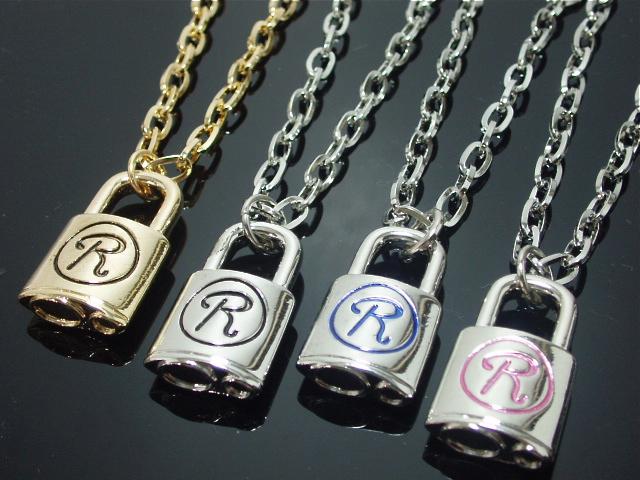 楽天市場 Rock R Key Nacklace メール便可 キーネックレス ロックr 鍵 錠 キー 南京錠 メンズ レディース M 149 ｔｏｍｉｎｅ