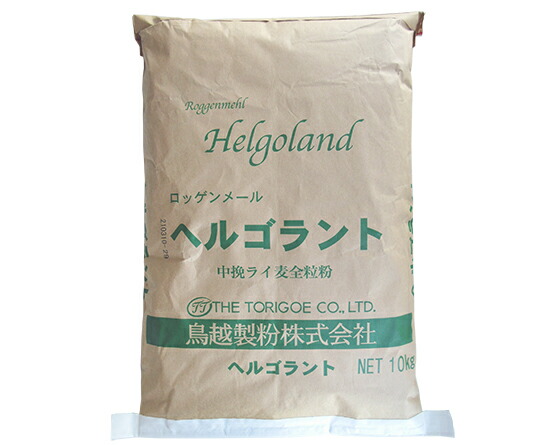 【107円クーポンあり】ライ麦粉 ライ麦全粒粉 中挽（鳥越製粉） / 10kg【 富澤商店 公式 】