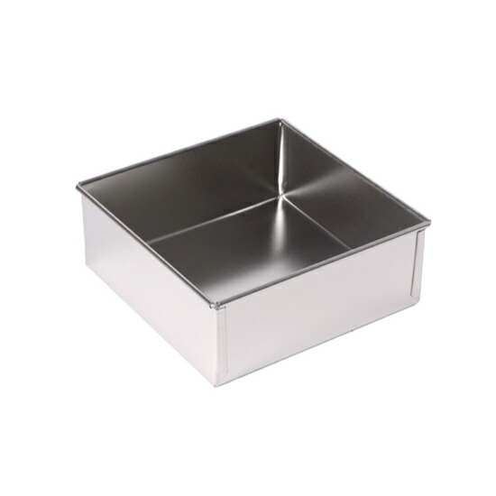 楽天市場】ステン角デコ缶 15cm / 1個【 取り寄せ 】【 富澤商店 公式