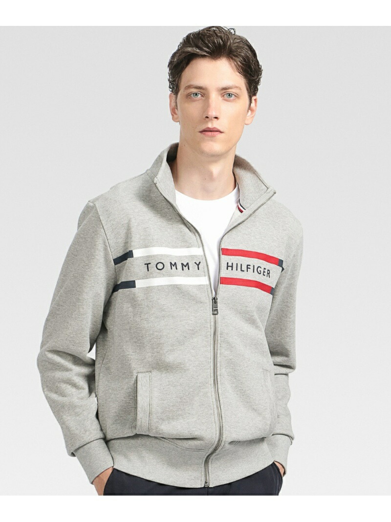在庫有 Sale 40 Off M Tommy Hilfiger トミーヒルフィガー ロゴジップアップスウェット Tommy Hilfiger トミーヒルフィガー カットソー スウェット グレー ネイビー Rba E Rakuten Fashion 注目の Sjr Scca Org