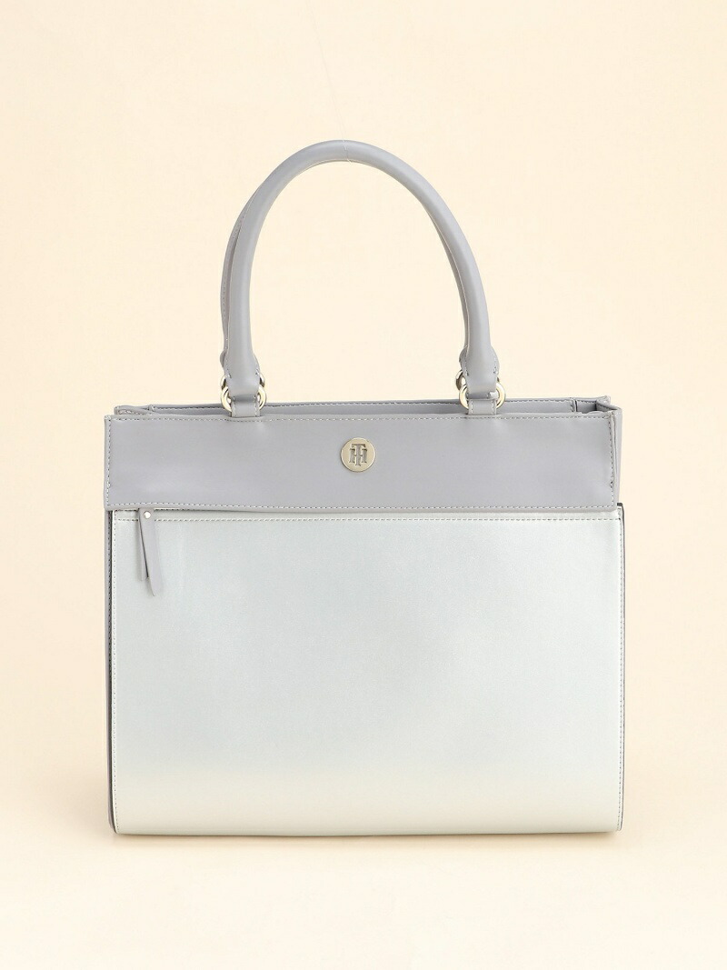 tommy hilfiger silver bag