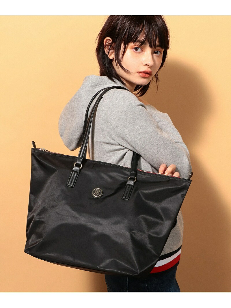 Tommy Hilfiger トミーヒルフィガー 定番 トートバッグ ベーシック トート