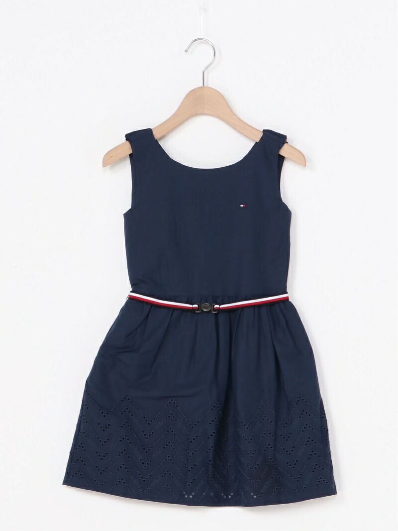 K Tommy Hilfiger トミー丘フィガー Girls 衣手レスラッフル 破片 Tommy Hilfiger トミーヒルフィガー ワンピース キッズワンピース 送料無料 Rakuten Fashion Tommy Hilfiger キッズ ワンピース トミーヒルフィガー Quotigo Com