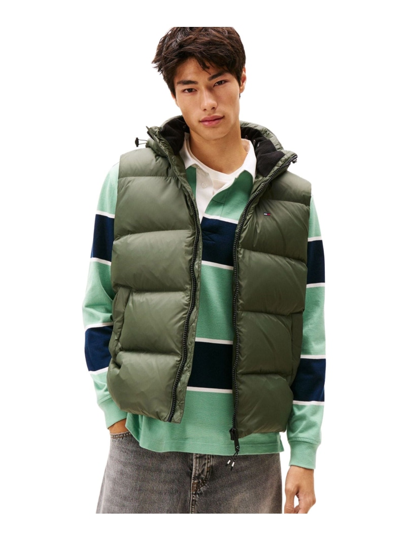 楽天市場】トミー ヒルフィガー ベスト 中綿 ナイロンキルト TOMMY