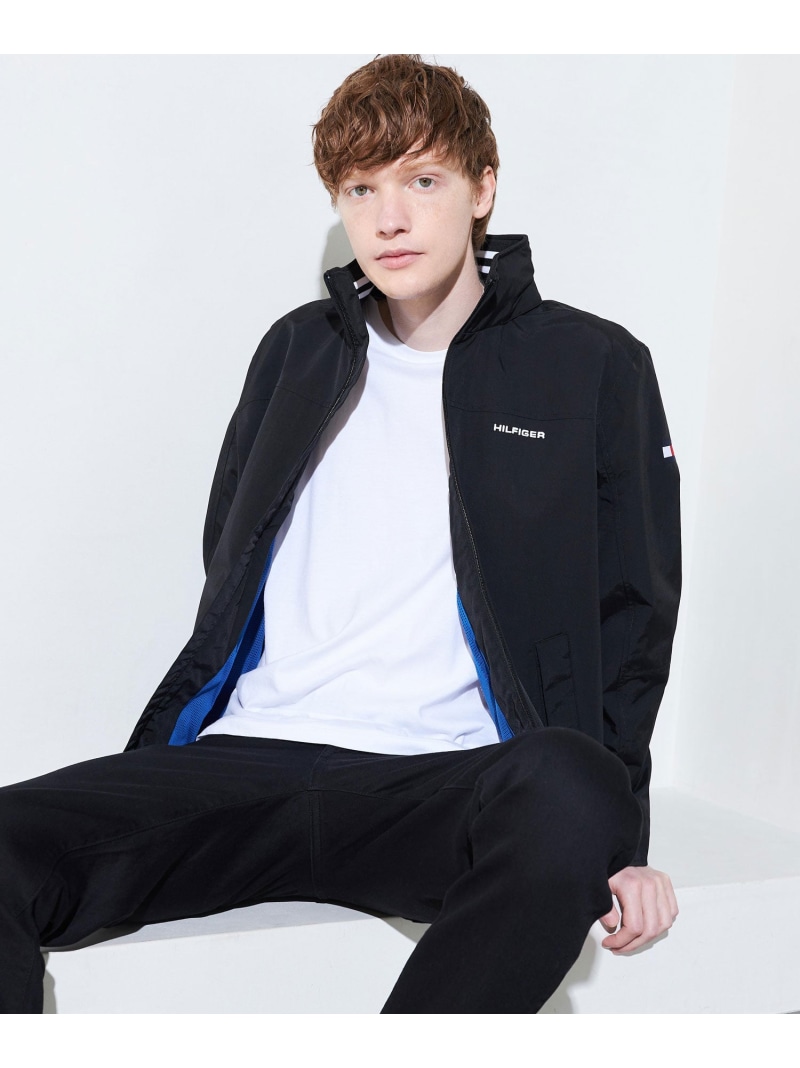 Tommy Hilfiger トミーヒルフィガー ジャケット コート ロゴナイロンブルゾン Tommy Hilfiger トミーヒルフィガー ジャケット コート ロゴナイロンブルゾン